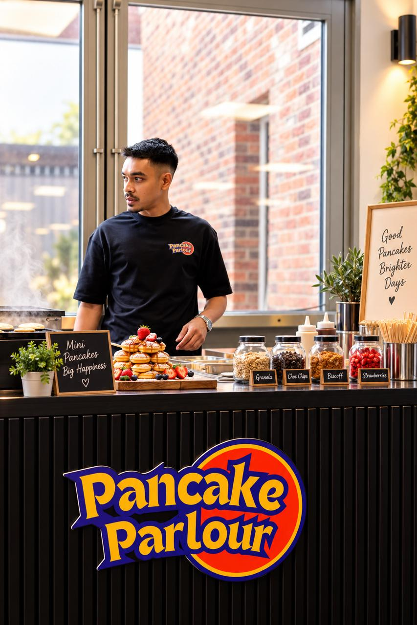 Pancakes prepared by Pancake Parlour